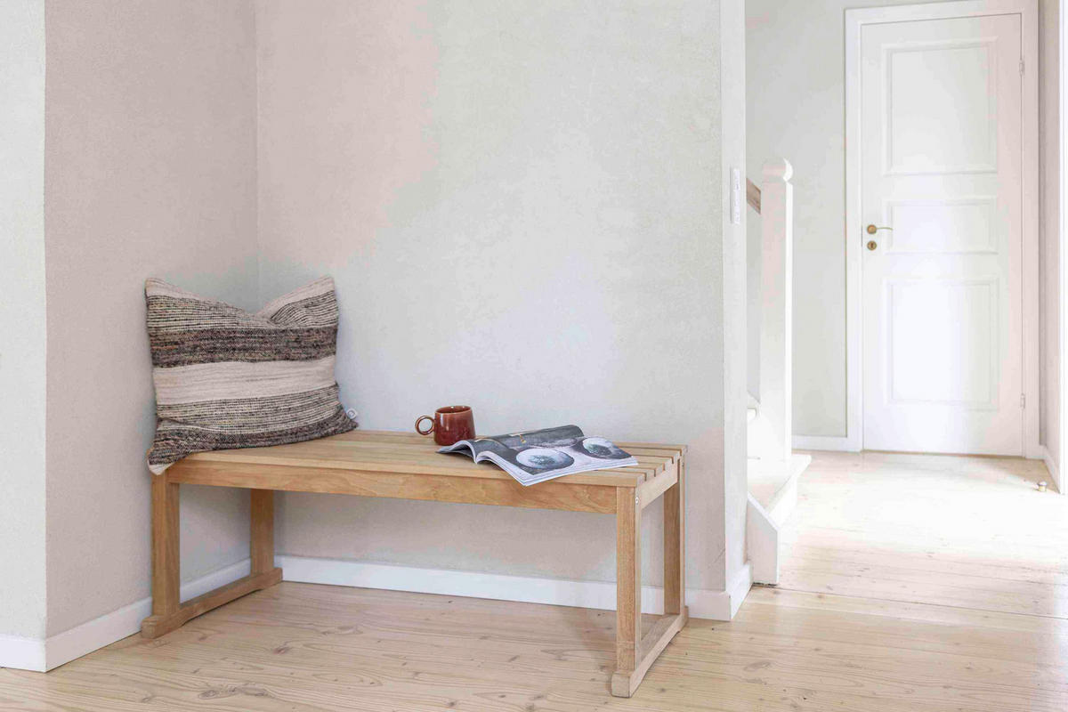 SITZBANK in Holz Teakfarben  - Teakfarben, KONVENTIONELL, Holz (120/43/40cm) - MID.YOU