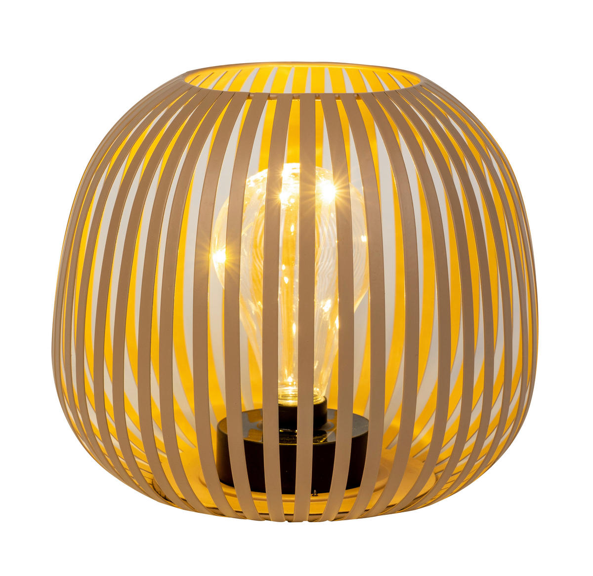 SOLARLEUCHTE Dotti 20/18 cm  - Klar/Schwarz, Basics, Kunststoff/Metall (20/18cm) - Ambia Garden