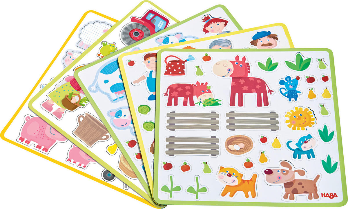 MOTORIKSPIEL - Multicolor, Basics, Papier/Kunststoff (20,5/20,5cm) - Haba