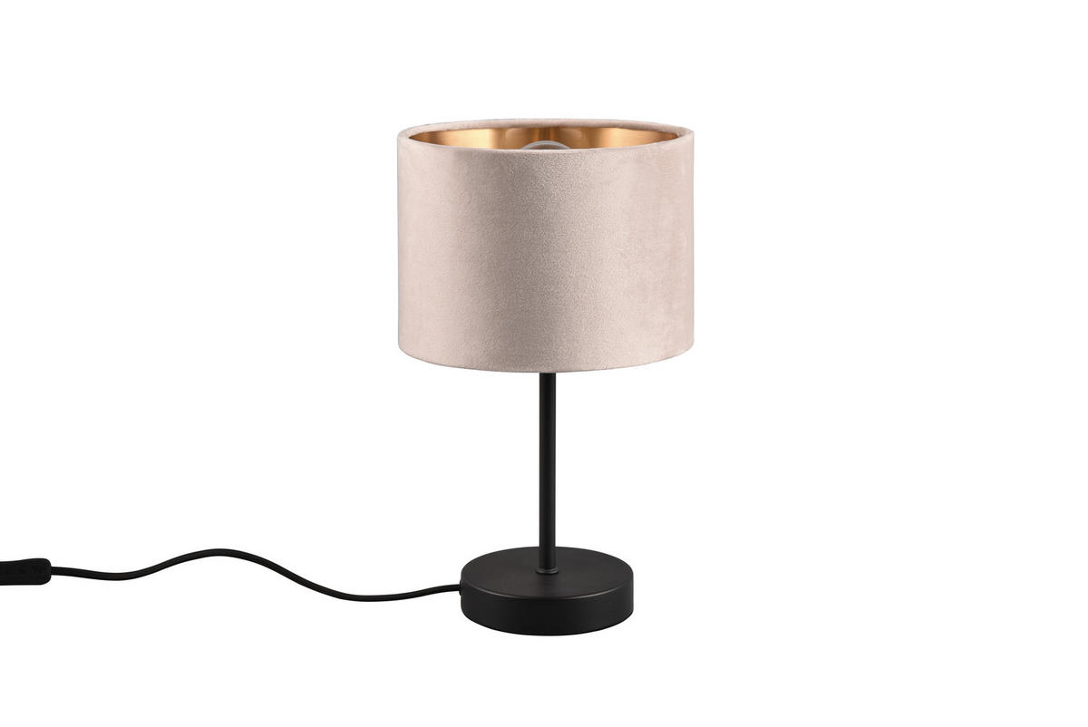 Tischleuchte Julieta - Beige, Design, Textil/Metall (30/20cm) - Trio Leuchten