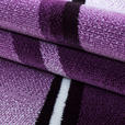 FLACHWEBETEPPICH 240/340 cm Parma Schwarz, Weiß, Violett  - Violett/Schwarz, Design, Textil (240/340cm) - Novel