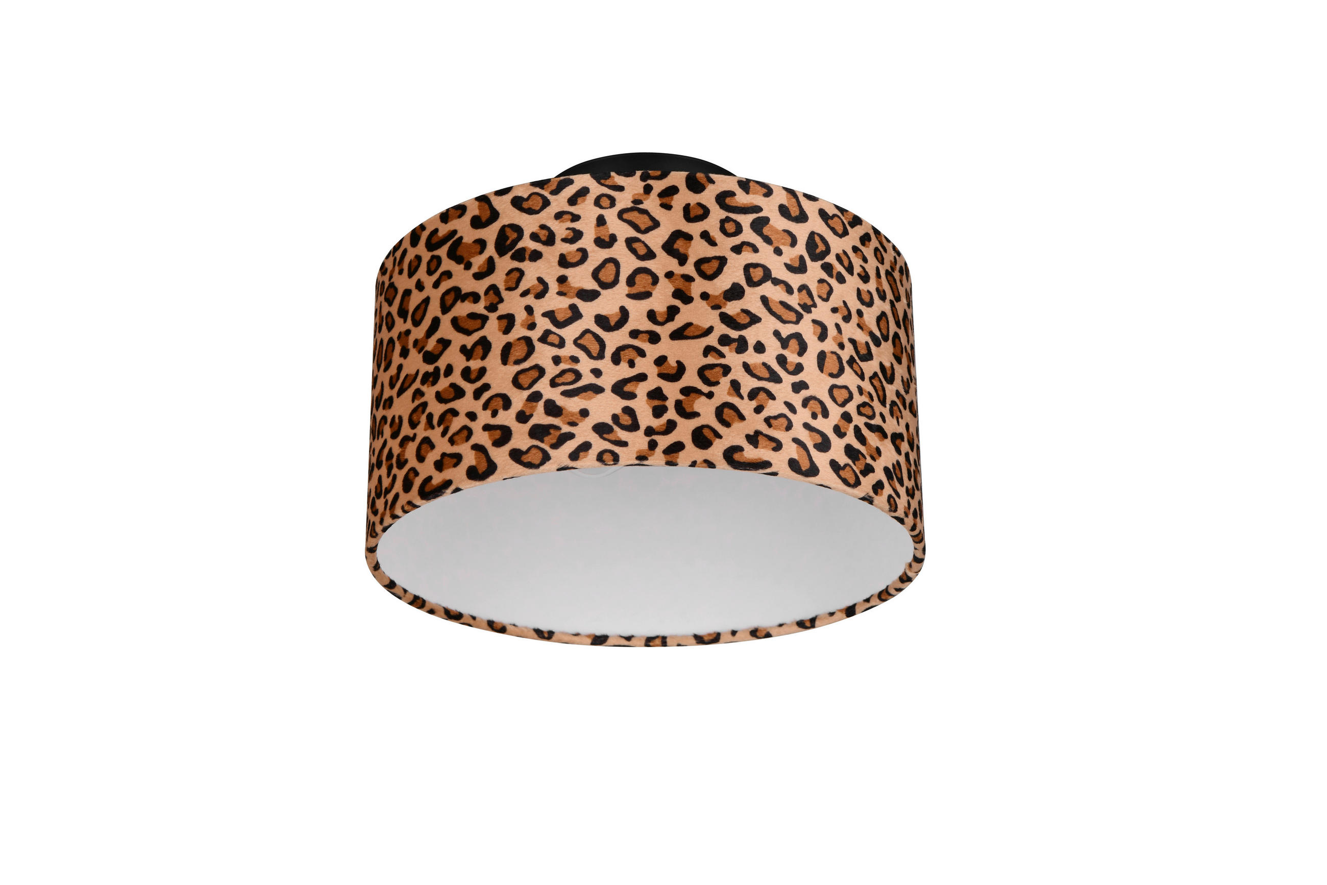 DECKENLEUCHTE Pardina 30/21 cm   - Hellbraun/Beige, LIFESTYLE, Textil/Metall (30/21cm)