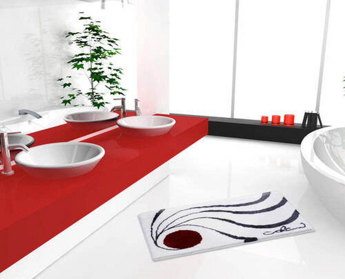 KOBEREC DO KOUPELNY, 80/150 cm - bílá, Basics, textil/plast (80/150cm) - Grund