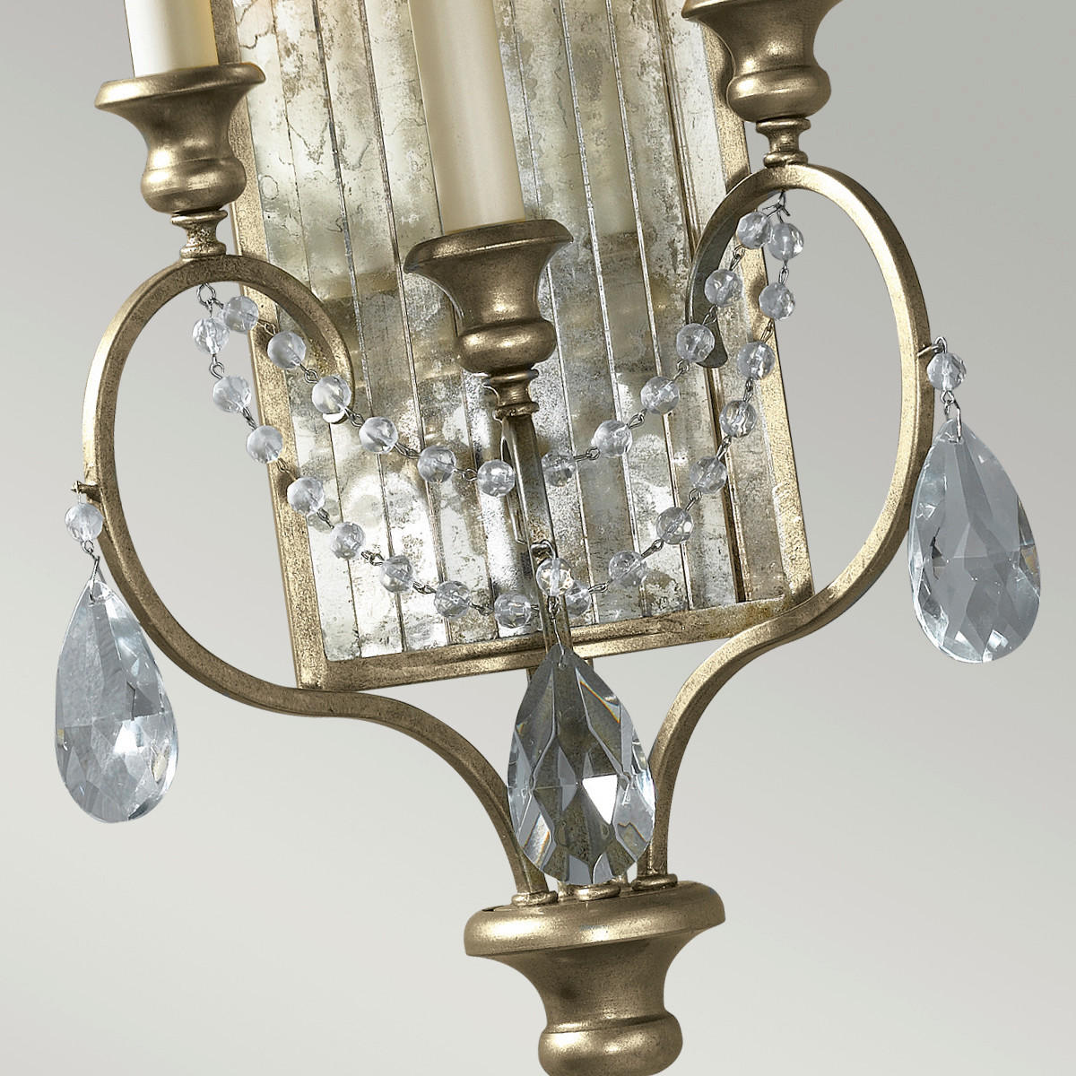 WANDLEUCHTE - Silberfarben, Basics, Metall (27/11,4/69,2cm) - Elstead Lighting