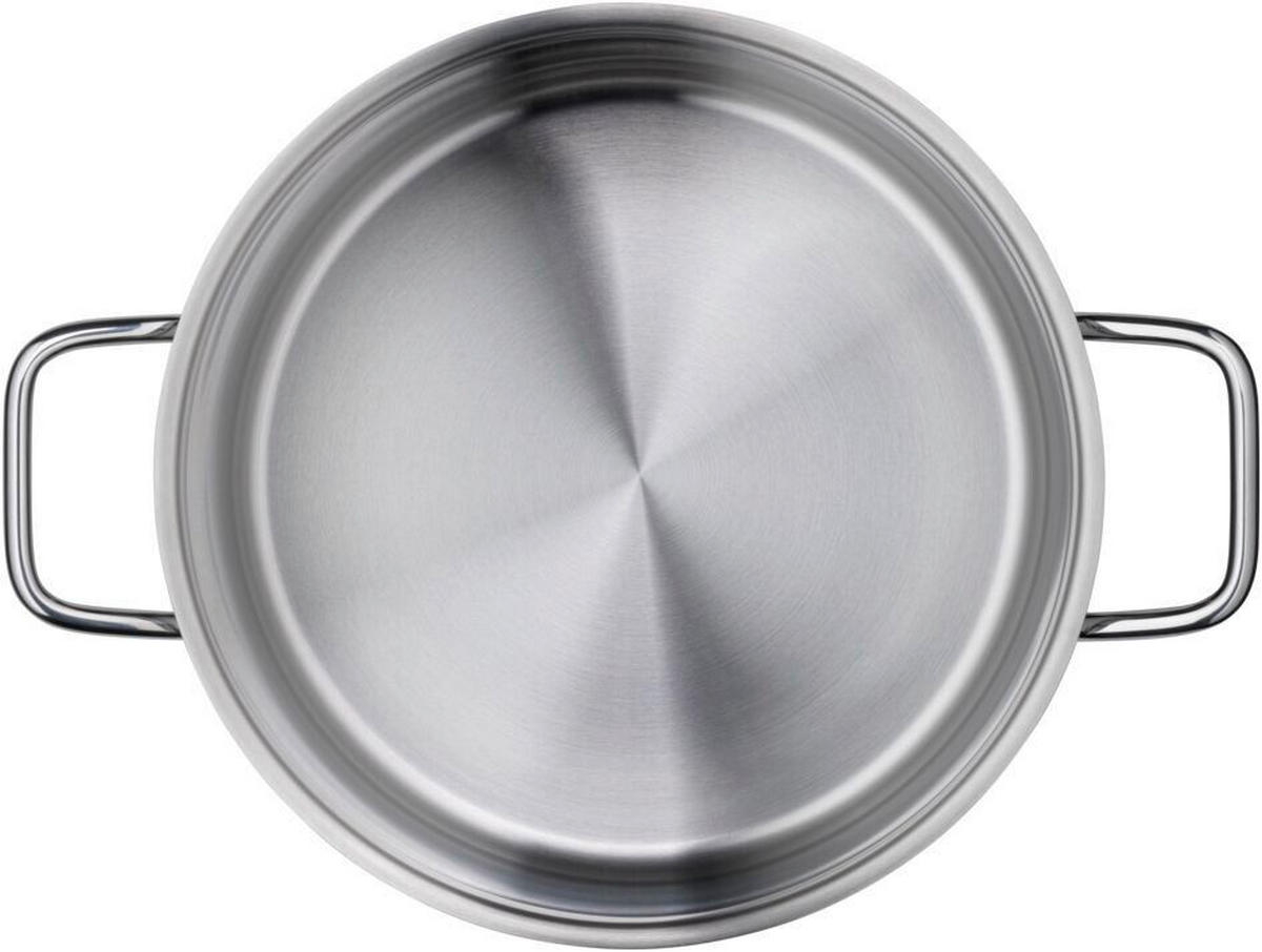KOCHTOPFSET Extra Cook 6-teilig  - Edelstahlfarben, Basics, Metall (57/32,5/30,5cm) - Silit