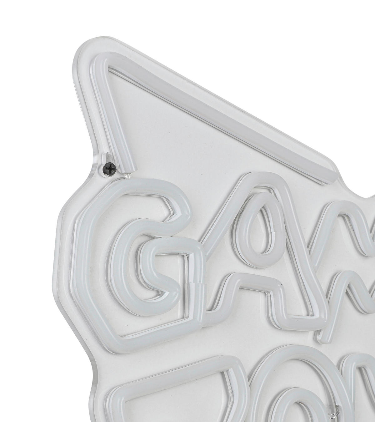 LED FALILÁMPA - áttetsző/fehér, Trend, műanyag (40/32/1,6cm) - Boxxx