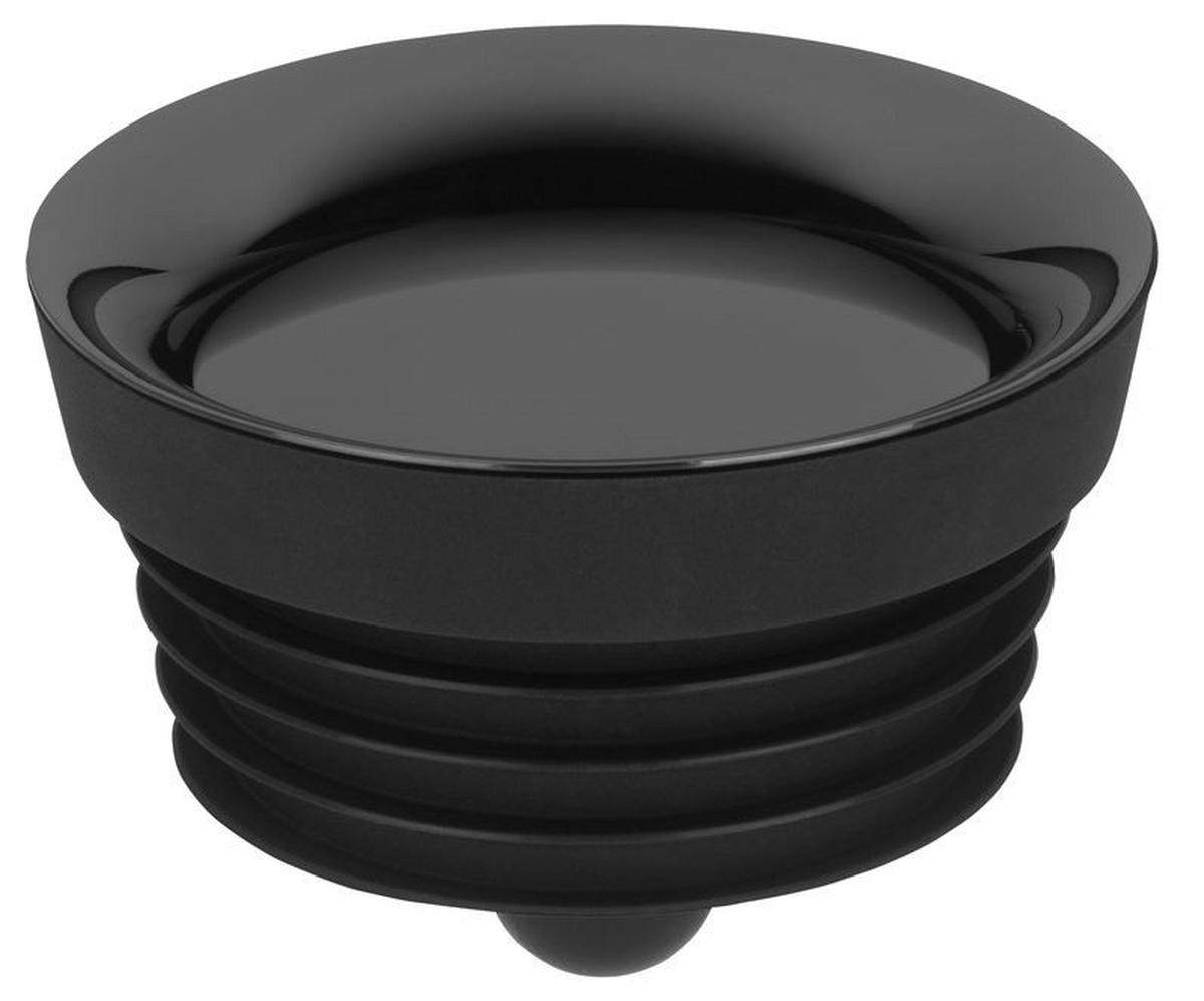 WASSERKARAFFE 1 L    - Edelstahlfarben/Schwarz, Basics, Glas/Kunststoff (1l) - WMF