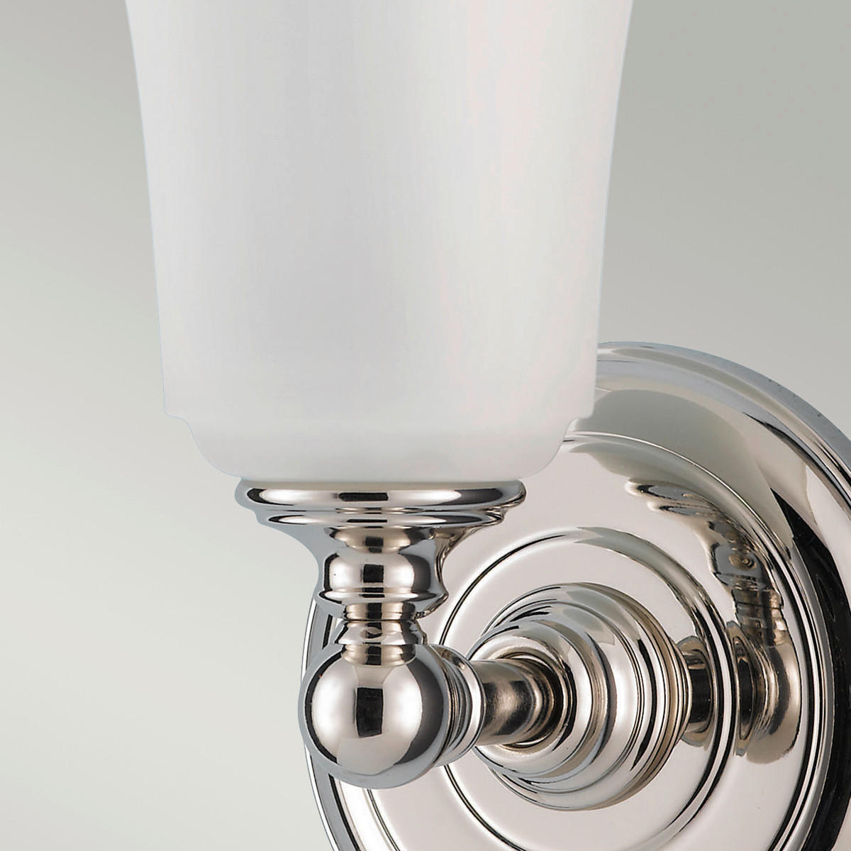 BADEZIMMER-WANDLEUCHTE - Chromfarben, Romantik / Landhaus, Glas/Metall (13.3/15,2/24,8cm) - Elstead Lighting