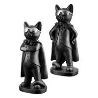 DEKOKATZE - Schwarz, Basics, Kunststoff (10/13/30cm)