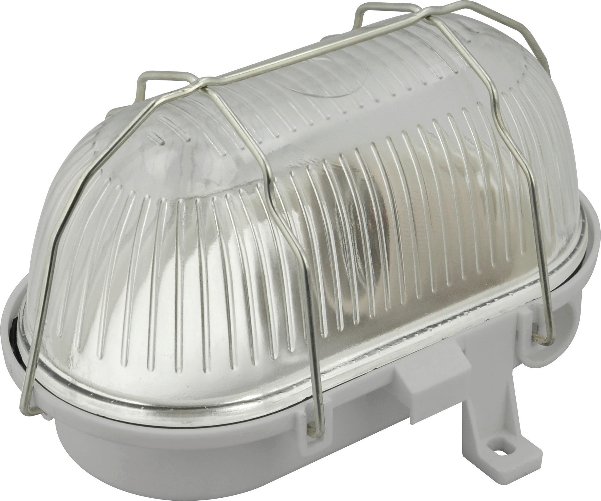 AUßENWANDLEUCHTE 17.5/12.5/11 cm   - Grau, Basics, Glas/Kunststoff (17.5/12.5/11cm)