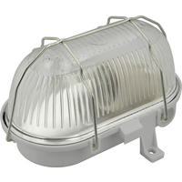 AUßENWANDLEUCHTE 17.5/12.5/11 cm   - Grau, Basics, Glas/Kunststoff (17.5/12.5/11cm)