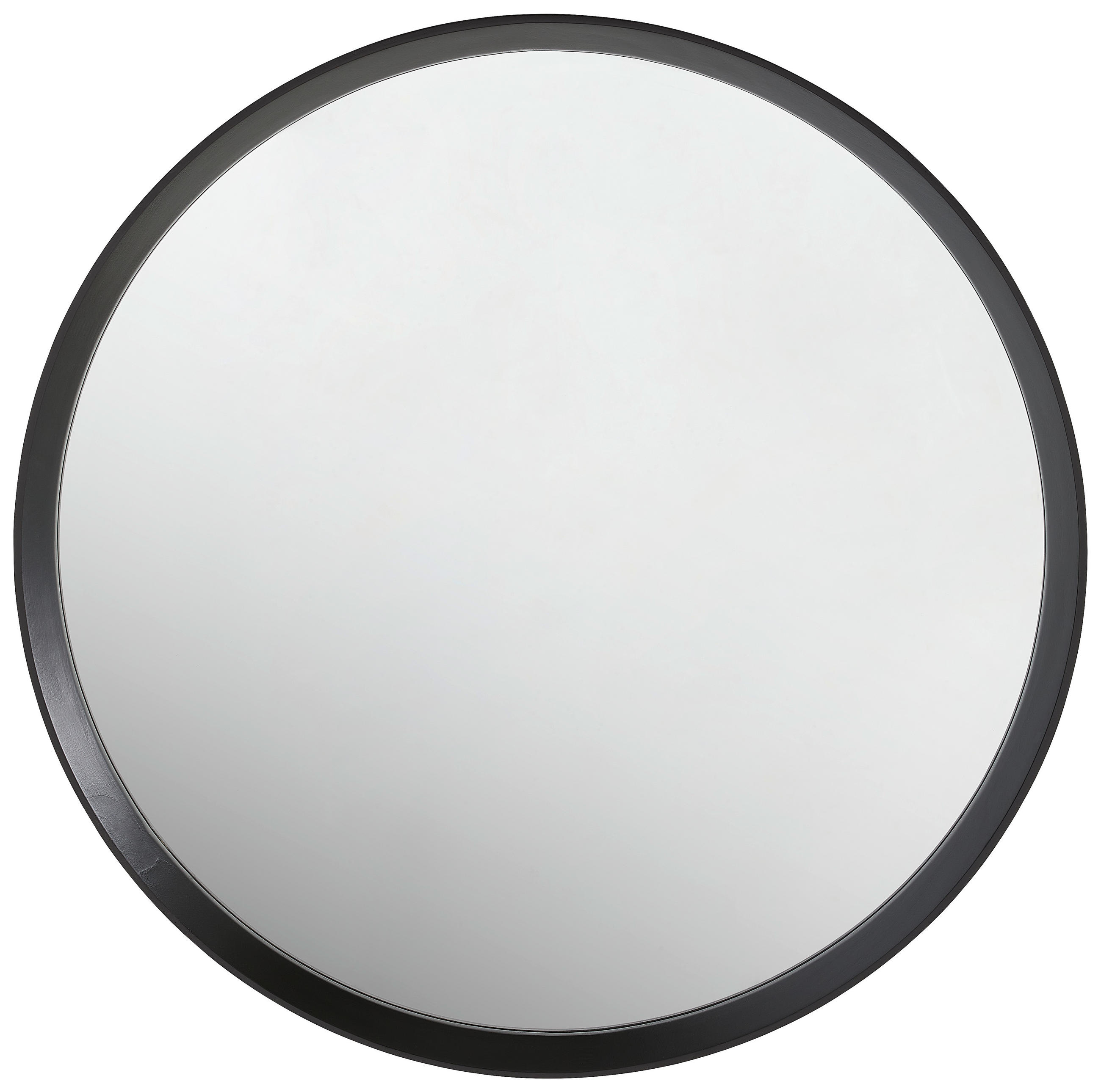 WANDSPIEGEL  - Schwarz, LIFESTYLE, Glas/Holz (73/73/5,6cm) - Xora