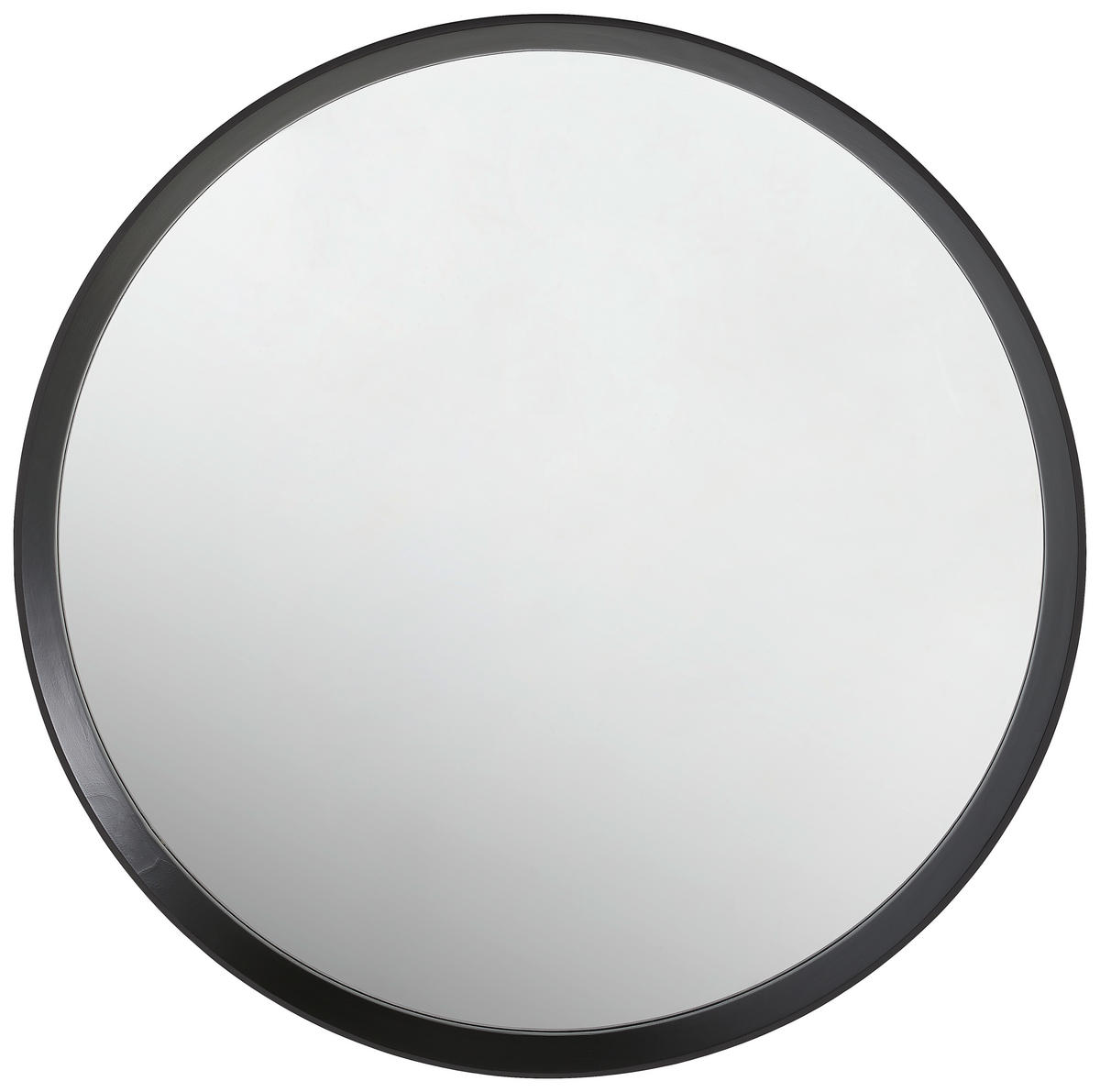 WANDSPIEGEL  - Schwarz, LIFESTYLE, Glas/Holz (73/73/5,6cm) - Xora