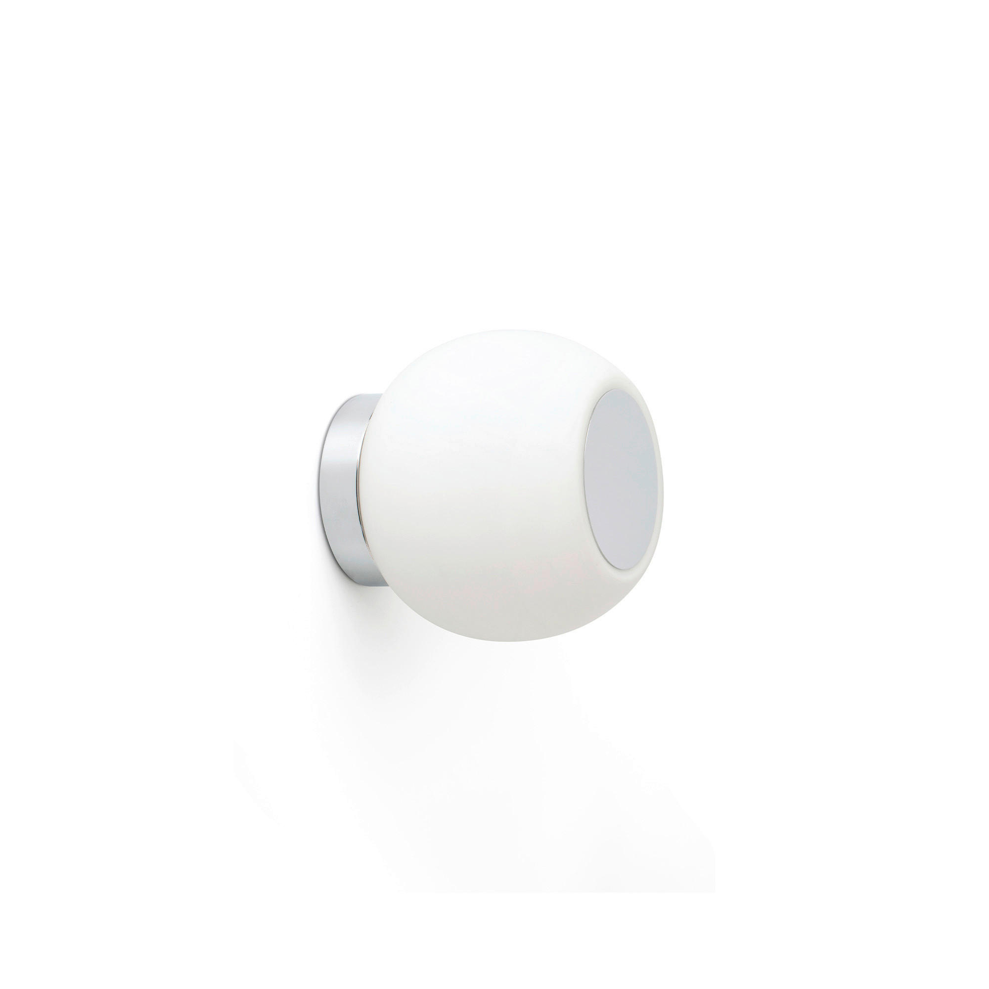 LED-WANDLEUCHTE 14/13/14 cm   - Chromfarben, Basics, Metall (14/13/14cm)