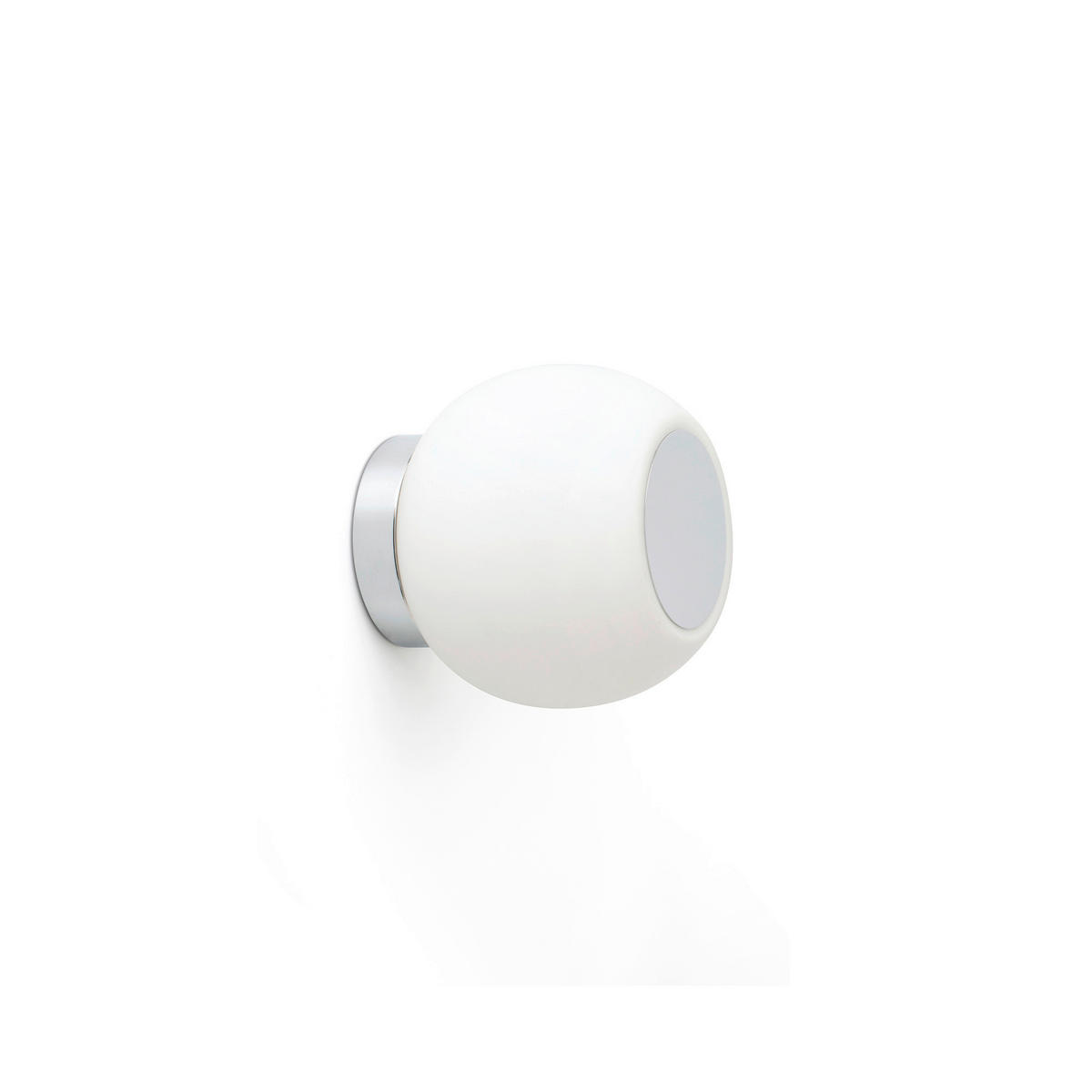LED-WANDLEUCHTE 14/13/14 cm   - Chromfarben, Basics, Metall (14/13/14cm)