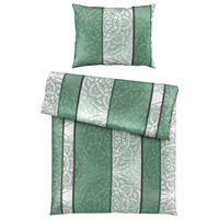 POSTELJINA DESERTIA 140/200 cm saten zelena  - zelena, Konvencionalno, tekstil (140/200cm) - Esposa