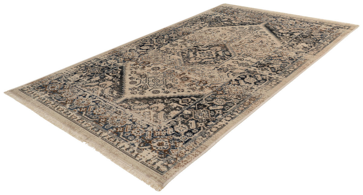 ORIENTTEPPICH 160/230 cm CHARU Blau  - Blau, KONVENTIONELL, Textil (160/230cm)