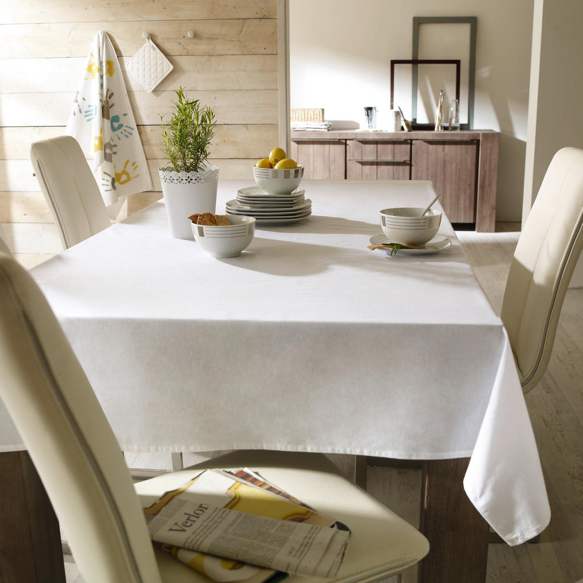 BETTTUCH 220/260 cm Renforcé  - Weiß, Basics, Textil (220/260cm) - Esposa
