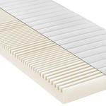 KOMFORTSCHAUMMATRATZE 90/200 cm Höhe ca. 13 cm  - Weiß, Basics, Textil (90/200cm) - Xora