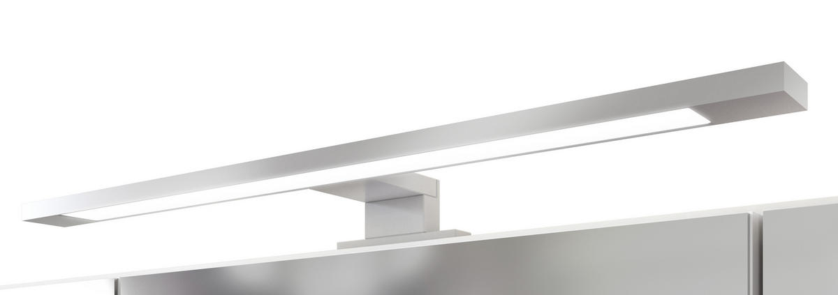 SPIEGELSCHRANK 80/64/20 cm  - Alufarben/Graphitfarben, Basics, Glas/Holzwerkstoff (80/64/20cm) - Held