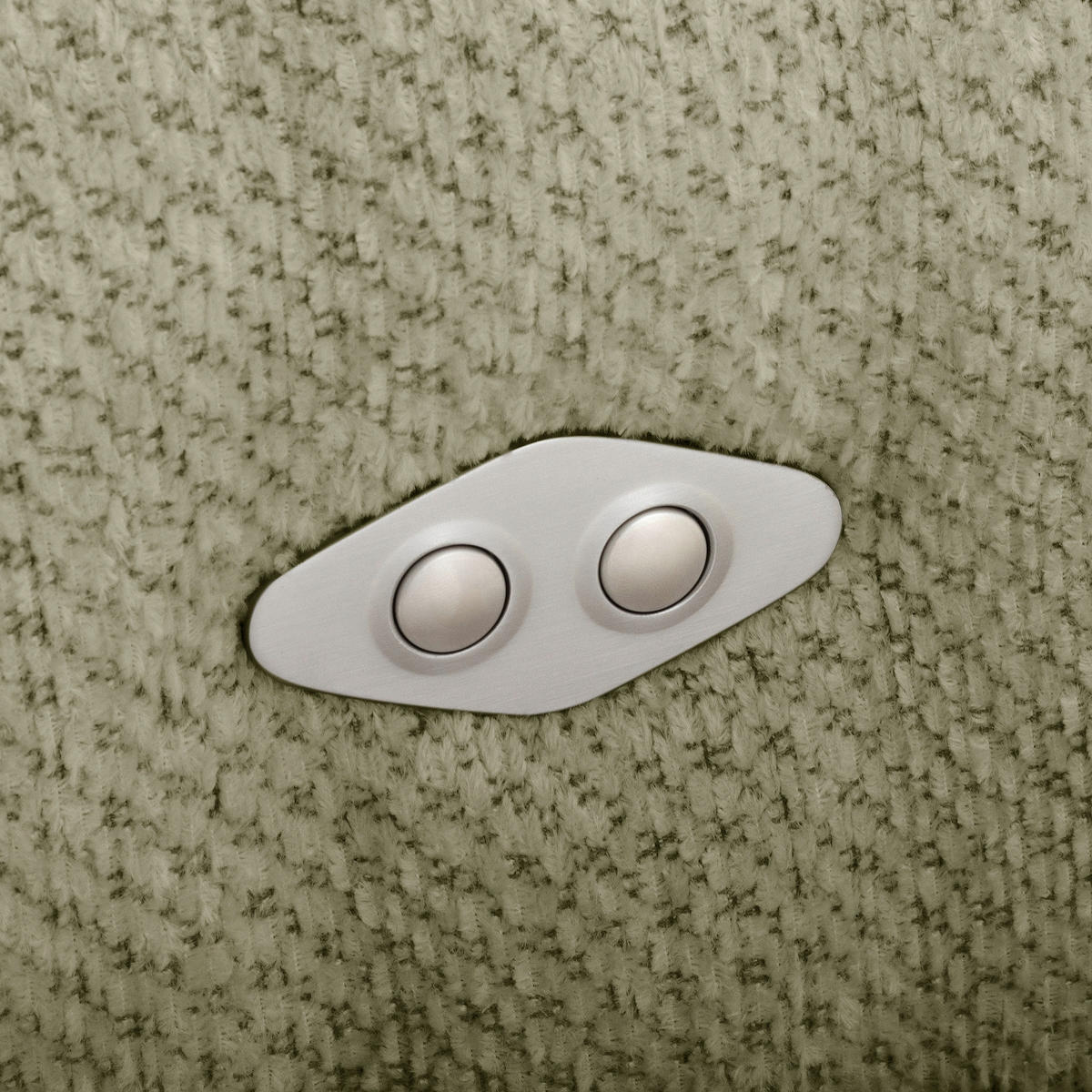 ECKSOFA  Webstoff Grün  - Schwarz/Grün, Design, Kunststoff/Textil (274/177cm) - Livetastic