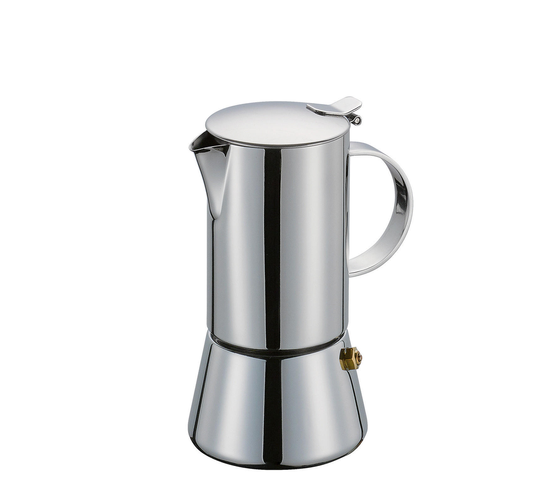 Cilio Espressokocher Edelstahl 17.5 cm