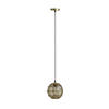 HÄNGELEUCHTE 20/120 cm    - Messingfarben, Konventionell, Metall (20/120cm) - Globo