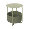 BEISTELLTISCH in Metall, Textil 50/50/51 cm  - Grün, Design, Textil/Metall (50/50/51cm) - Ambia Garden