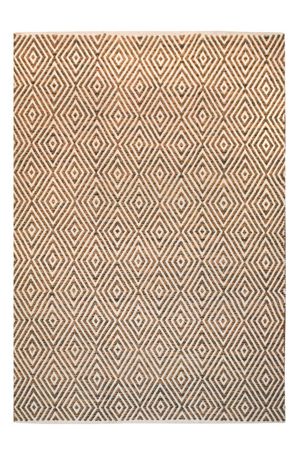 FLACHWEBETEPPICH 80/150 cm Aperitif 310 Beige / Braun Braun, Beige  - Beige/Braun, KONVENTIONELL, Textil (80/150cm)