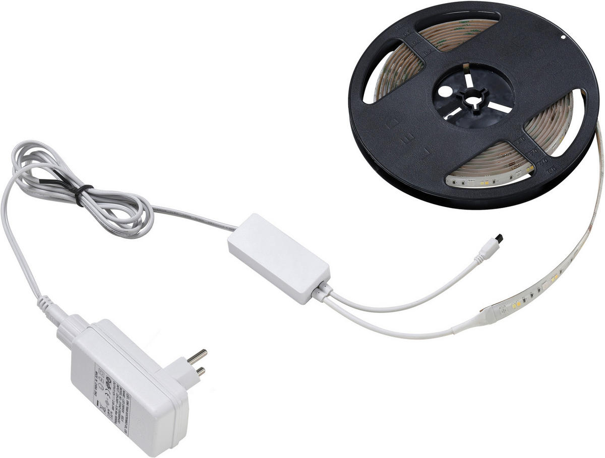 LED-STRIP 500 cm   - Weiß, LIFESTYLE, Kunststoff (500cm) - Boxxx