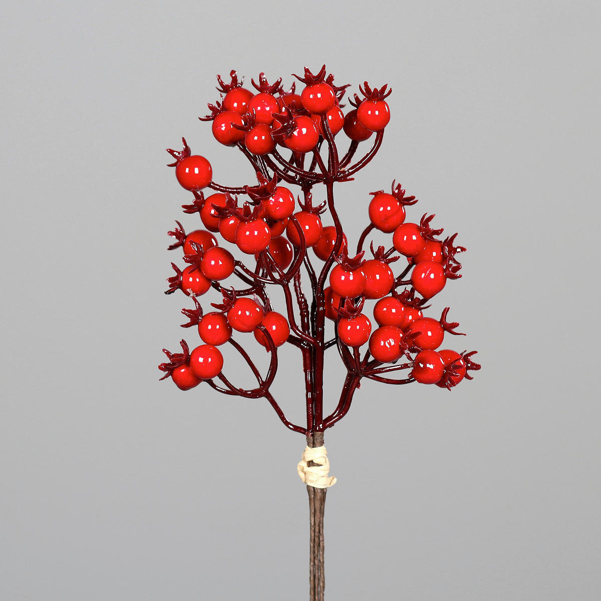 KUNSTPFLANZE - Rot/Braun, LIFESTYLE (23cm)