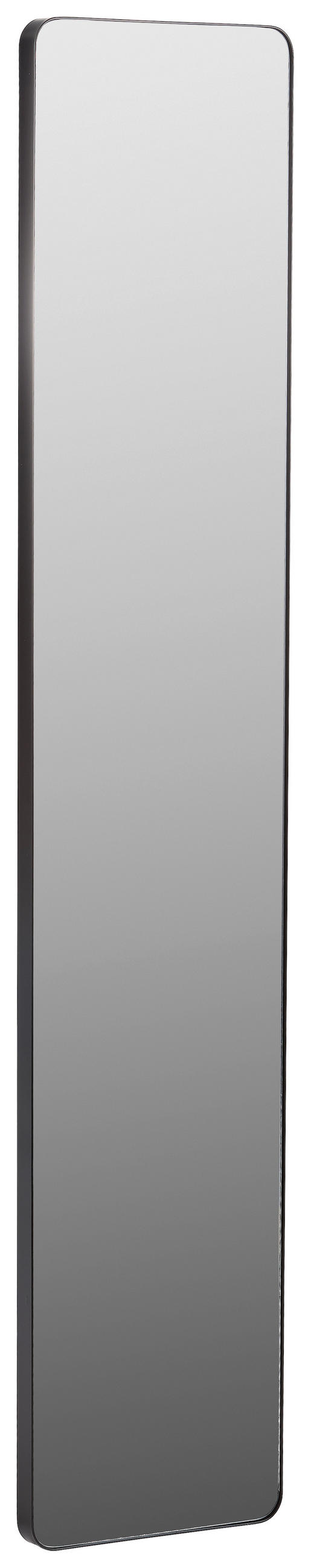 WANDSPIEGEL 30/150/3 cm    in rechteckig  - Schwarz, Trend, Glas/Metall (30/150/3cm) - Xora