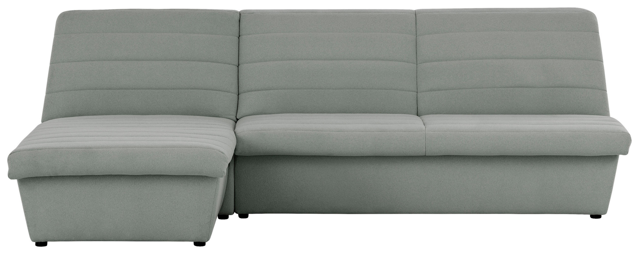 ECKSOFA Looks VIII Mintgrün Webstoff  - Schwarz/Mintgrün, Design, Kunststoff/Textil (168/274cm) - LOOKS by W.Joop