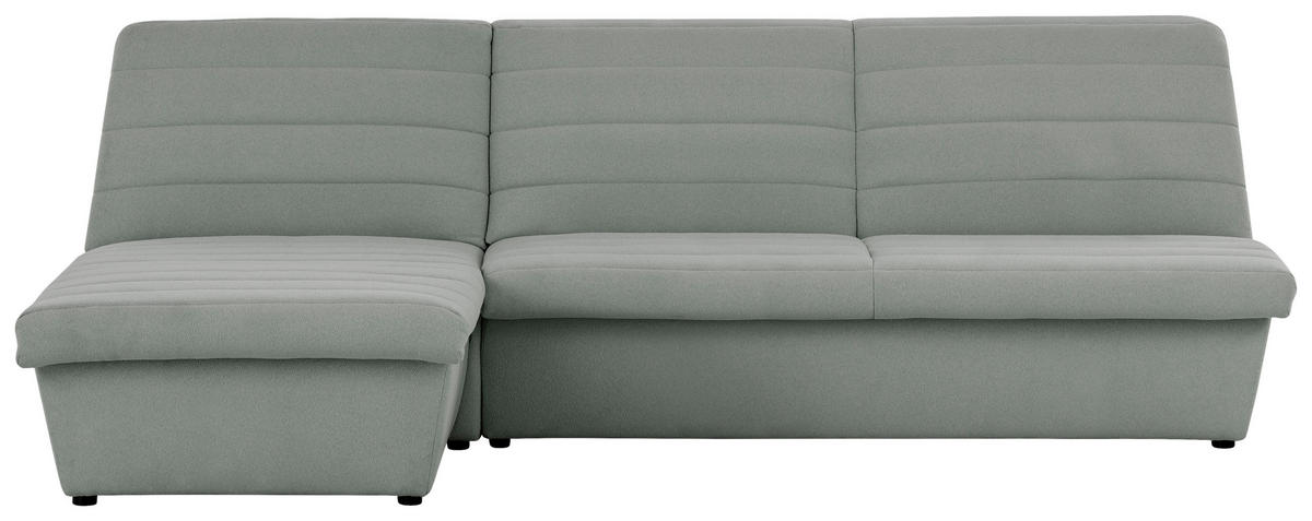 ECKSOFA Looks VIII Mintgrün Webstoff  - Schwarz/Mintgrün, Design, Kunststoff/Textil (168/274cm) - LOOKS by W.Joop