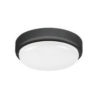 SPOLJNA PLAFONJERA Hort  - bela/crna, Osnovno, plastika (19/6cm)