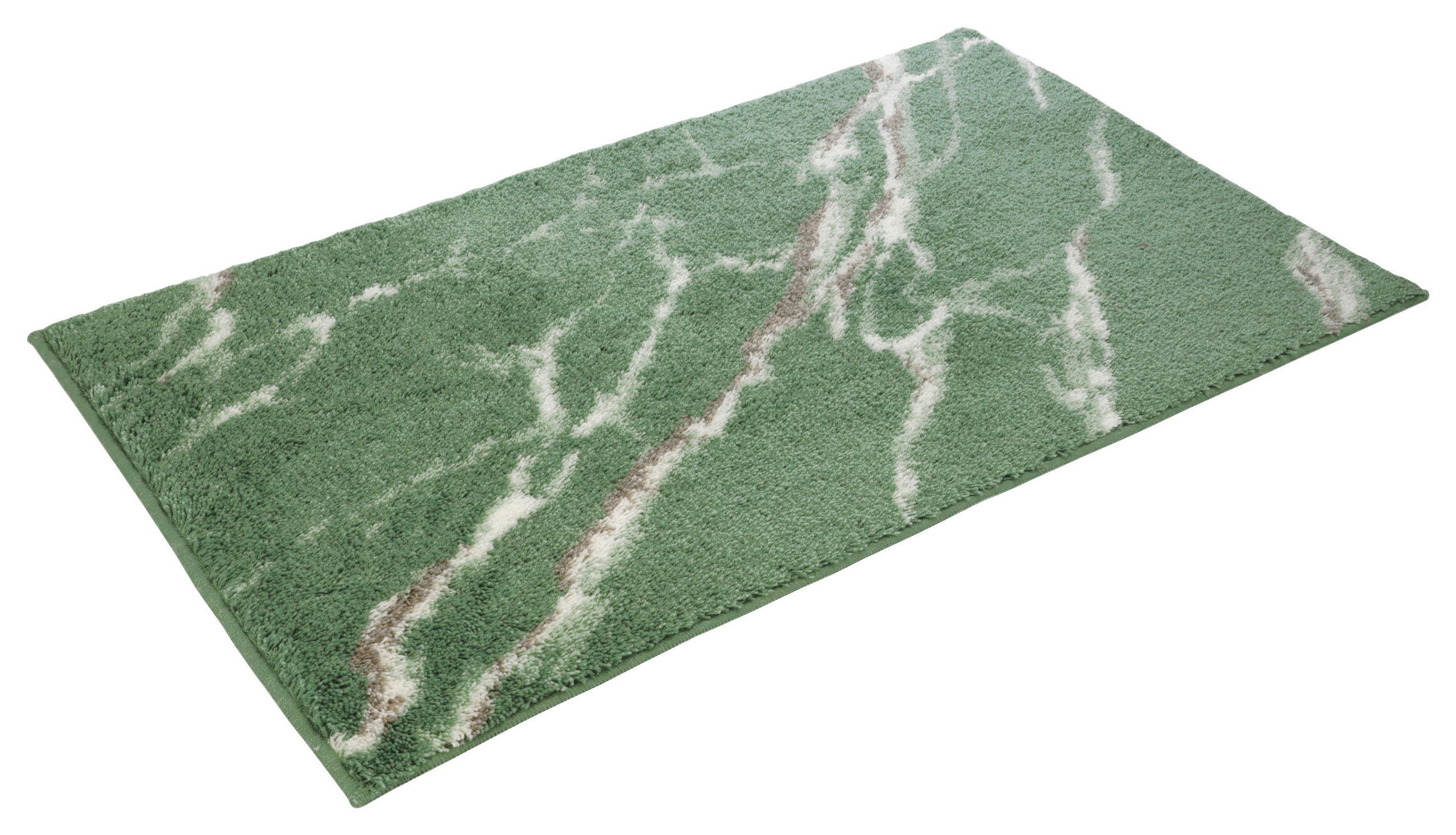 KOPALNIŠKA PREPROGA MARBLE zelena 60/100 cm - zelena, Basics, tekstil (60/100cm) - Vossen