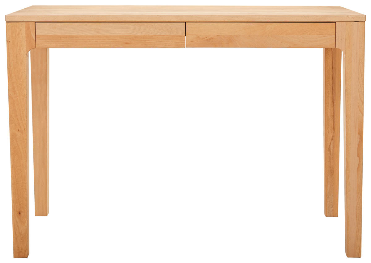 SCHREIBTISCH 110/55/76 cm  in Kernbuche  - Kernbuche, Basics, Holz (110/55/76cm) - Boxxx