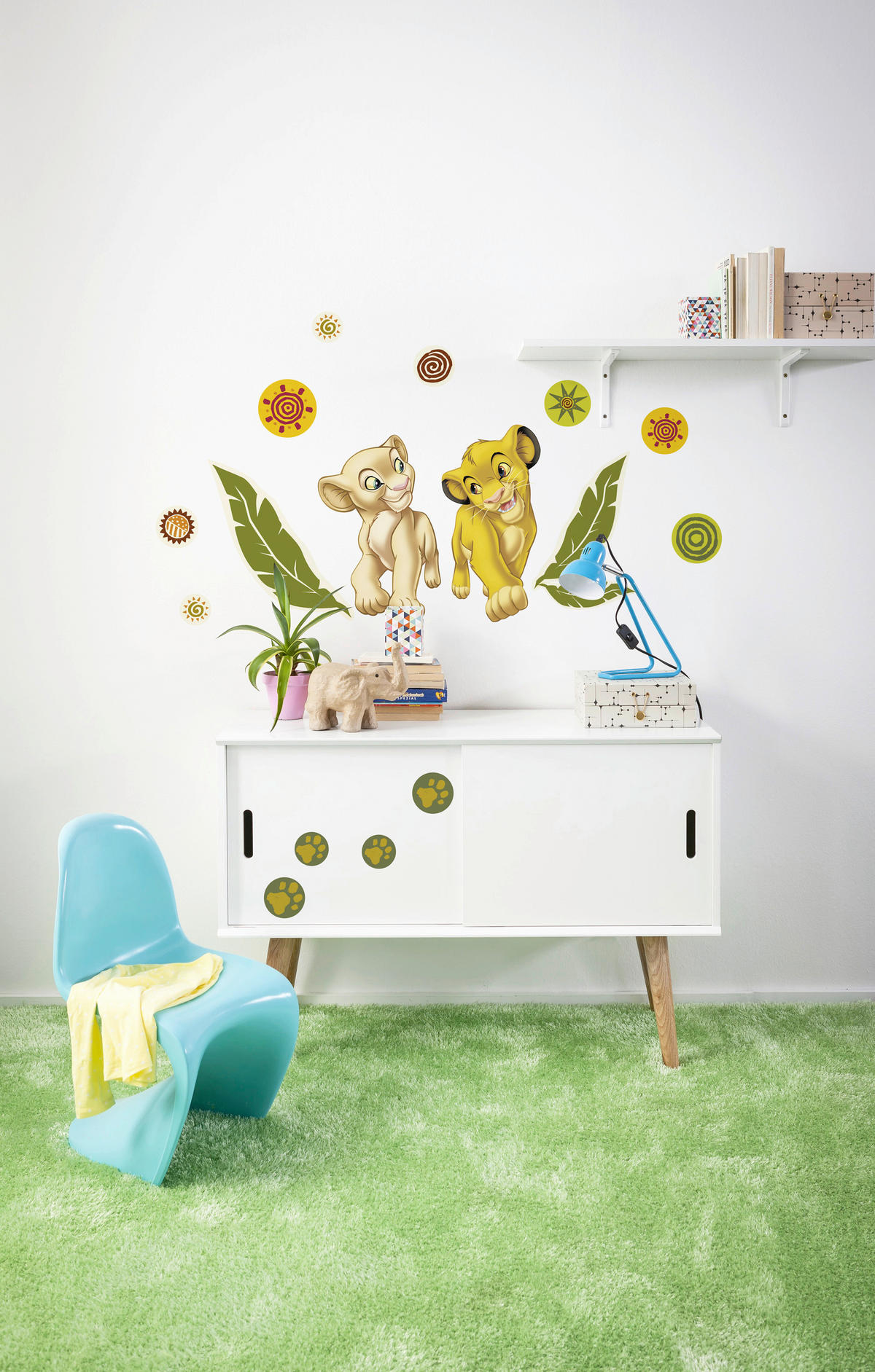 DEKORSTICKERS 50/70 cm     - klar/beige, Lifestyle, plast (50/70cm)