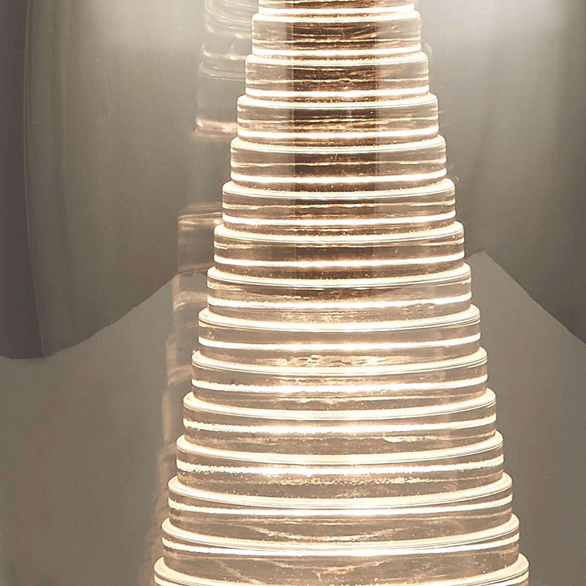 NAMIZNA LED-SVETILKA Cyclone 11,5/20,5 cm - barve kroma, Design, kovina/umetna masa (11,5/20,5cm)