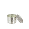 OUTDOORKERZE - Silberfarben/Mintgrün, Trend, Naturmaterialien/Metall (18/14cm)
