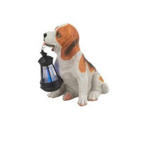 SOLARLEUCHTE - Weiss/Braun, Basics, Kunststoff (18/24,2/26cm) - Globo