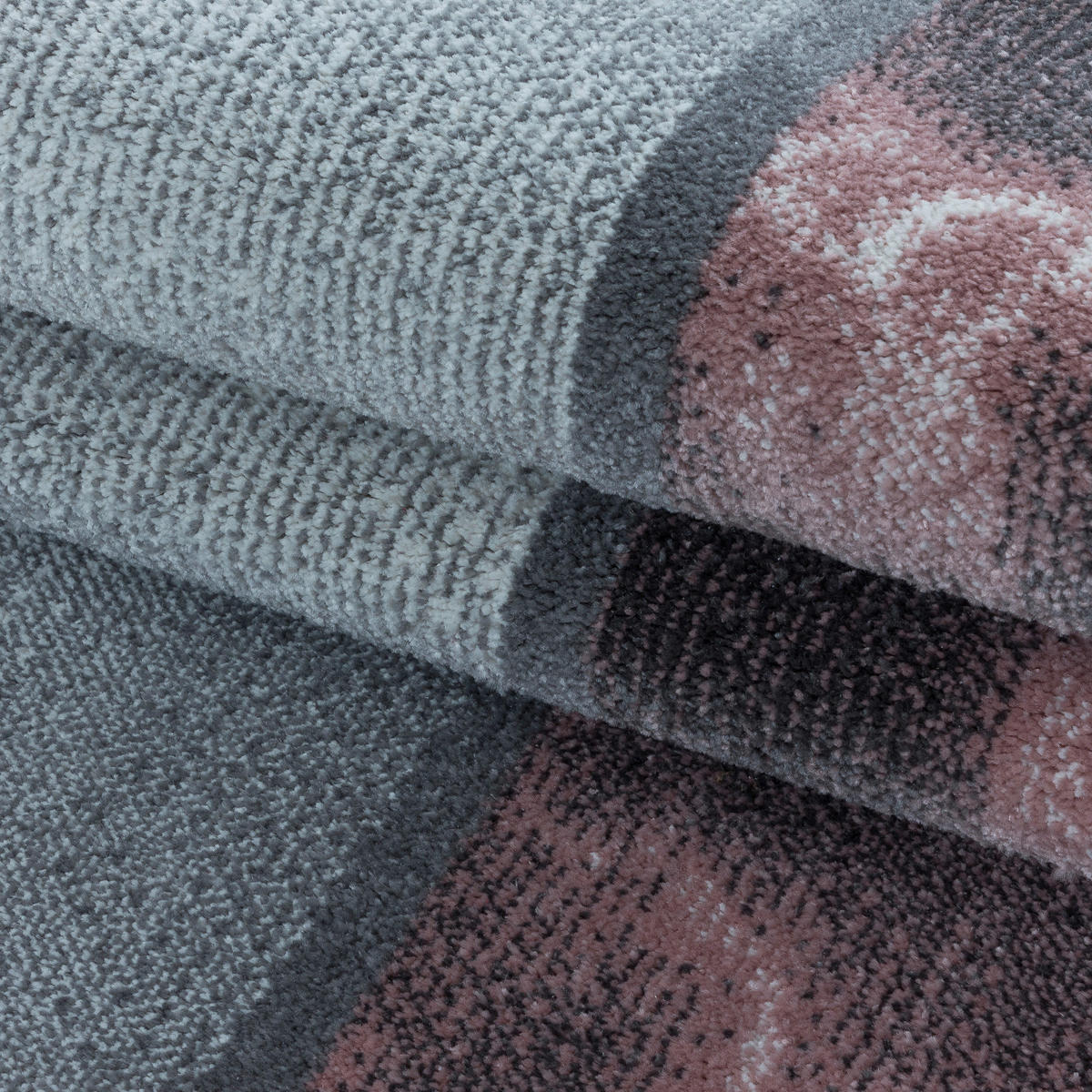 LÖPARE 80/250 cm Ottawa 4201 rosa  - rosa, Design, textil (80/250cm)
