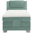 BOXSPRINGBETT 100/200 cm in Petrol - Silberfarben/Petrol, KONVENTIONELL, Kunststoff/Textil (100/200cm) - Esposa BOXSPRINGBETT 100/200 cm in Petrol - Silberfarben/Petrol, KONVENTIONELL, Kunststoff/Textil (100/200cm) - Esposa