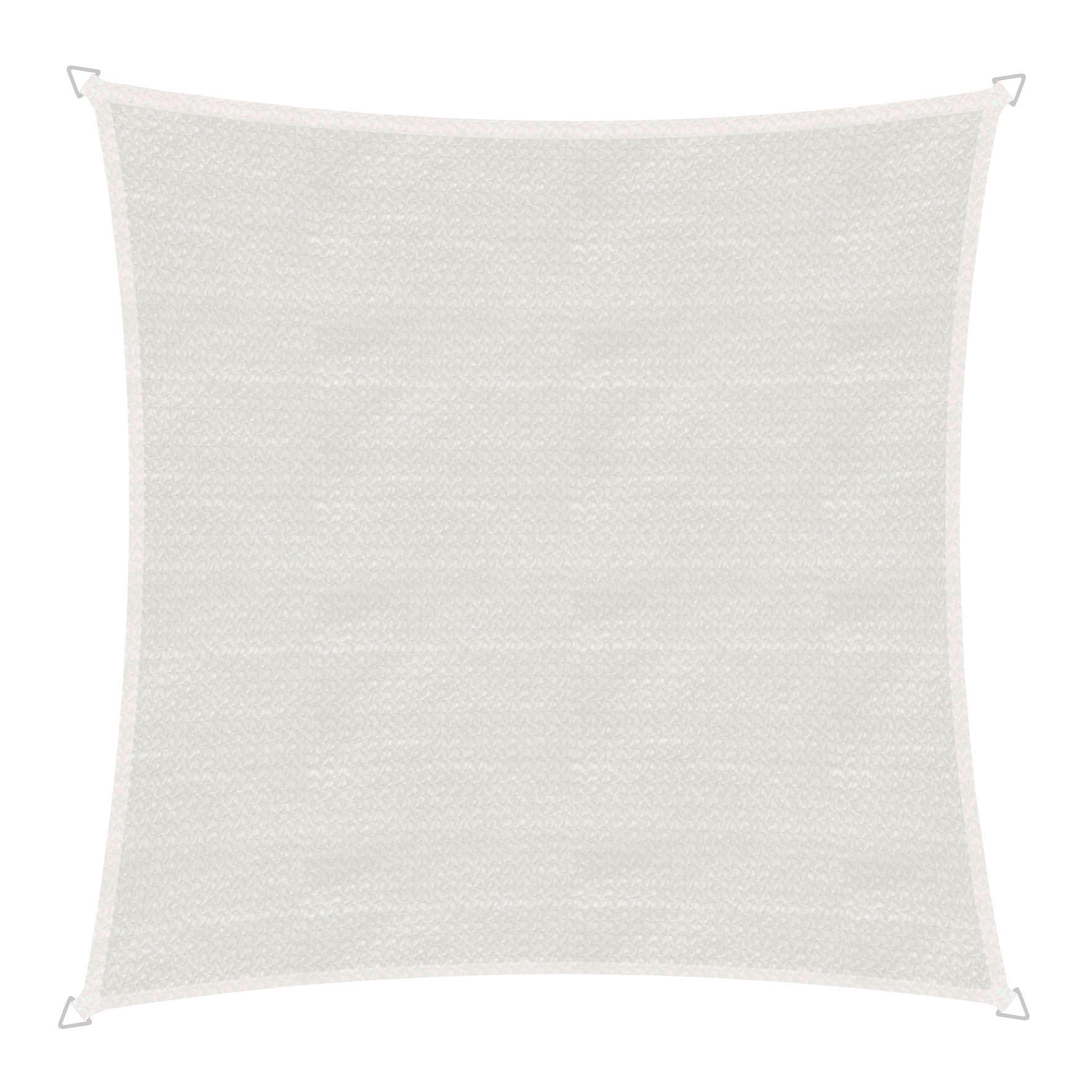 GARTENSONNENSEGEL  500/500 cm  - Weiß, Basics, Kunststoff (500/500cm) - Windhager