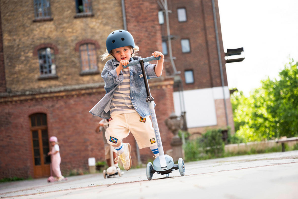 KINDERSCOOTER Highwaykick 3 S  - Pastellblau, Basics, Kunststoff (27/58/57,5cm) - Scoot and Ride