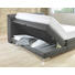 BOXSPRINGBETT 180/200 cm INKL. Bettkasten, Matratze - Chromfarben/Anthrazit, Design, Leder/Metall (180/200cm) - Dieter Knoll BOXSPRINGBETT 180/200 cm INKL. Bettkasten, Matratze - Chromfarben/Anthrazit, Design, Leder/Metall (180/200cm) - Dieter Knoll