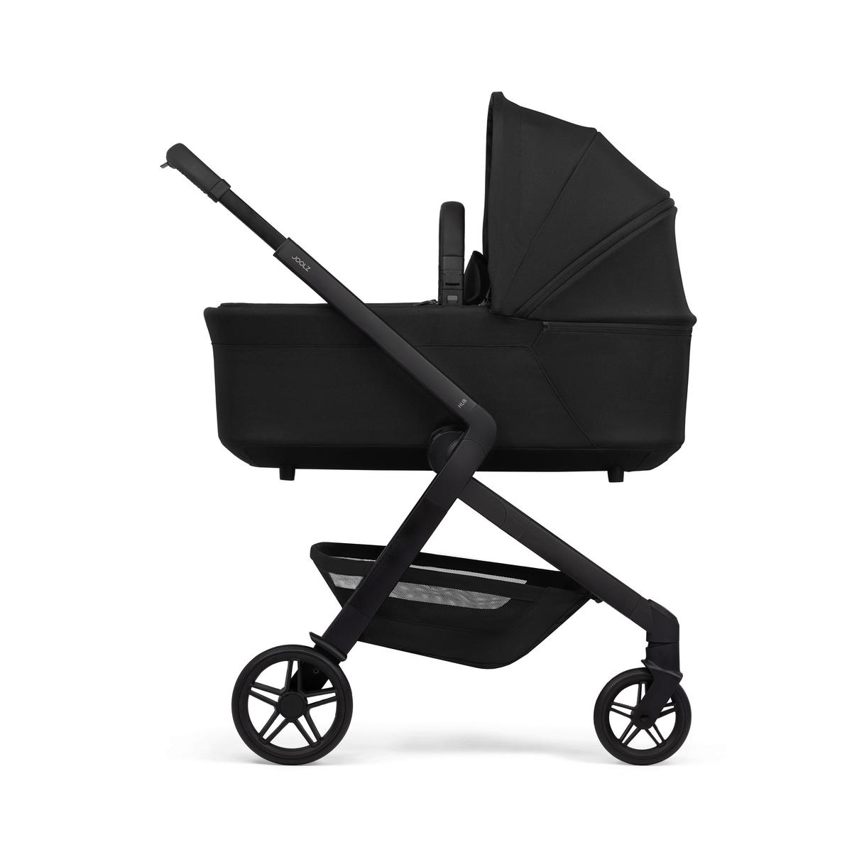 LIEGEWANNE Hub2  - Schwarz, Basics, Textil/Metall - Joolz
