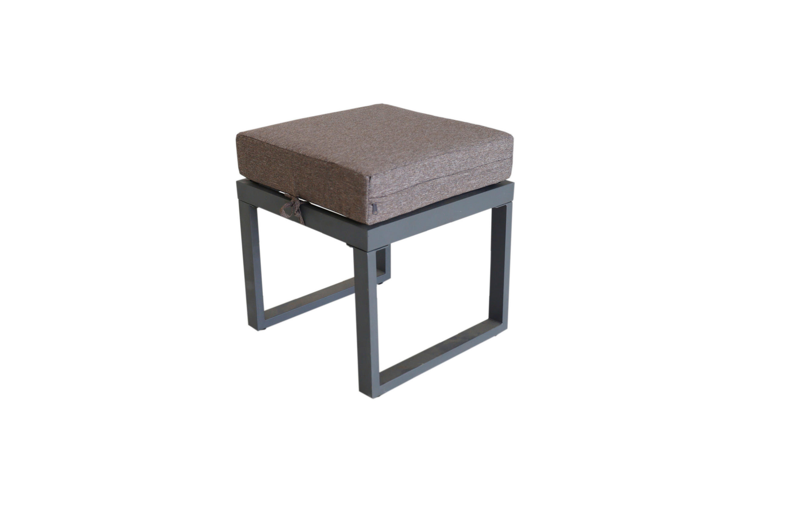 LOUNGE GARNITURA antracit, taupe, boje tikovine - boje tikovine/taupe, Konvencionalno, drvo/metal (213/146/120cm) - Ambia Garden