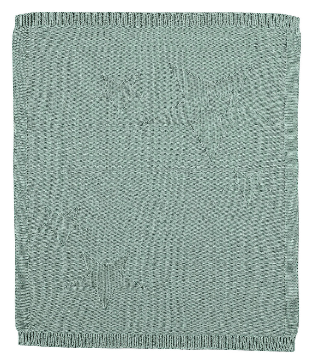 SCHMUSEDECKE Baylee Green  75/95 cm  - Grün, Basics, Textil (75/95cm) - Sterntaler