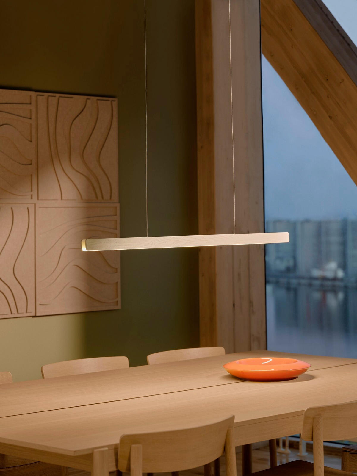 LED-HÄNGELEUCHTE Ilgas 4.5/3/5 cm  - Weiß, Design, Holz (4.5/3/5cm) - Nordlux